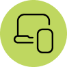 Ícone de navegação simplificada
